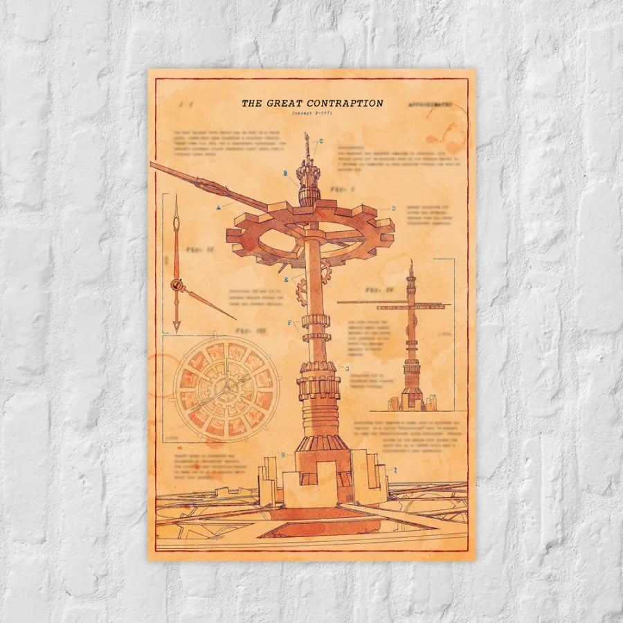 GREAT CONTRAPTION Poster – SOULWINDER