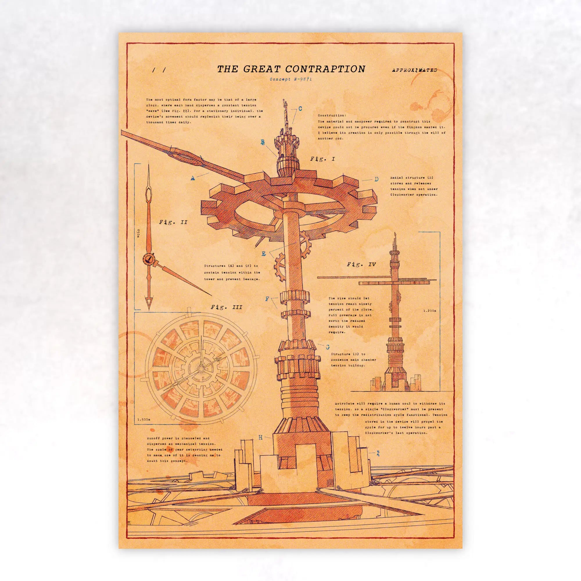 GREAT CONTRAPTION Poster